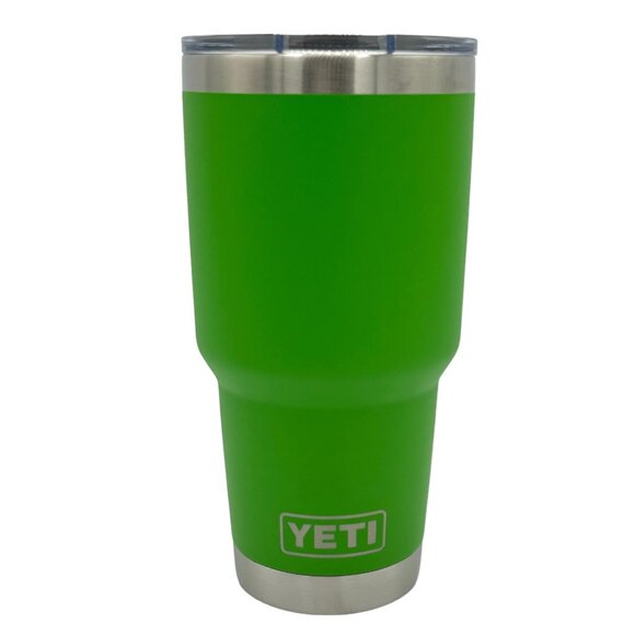 LASER ENGRAVED PERSONALIZATION YETI 30oz. TUMBLER - CANOPY GREEN - Picture 1 of 2